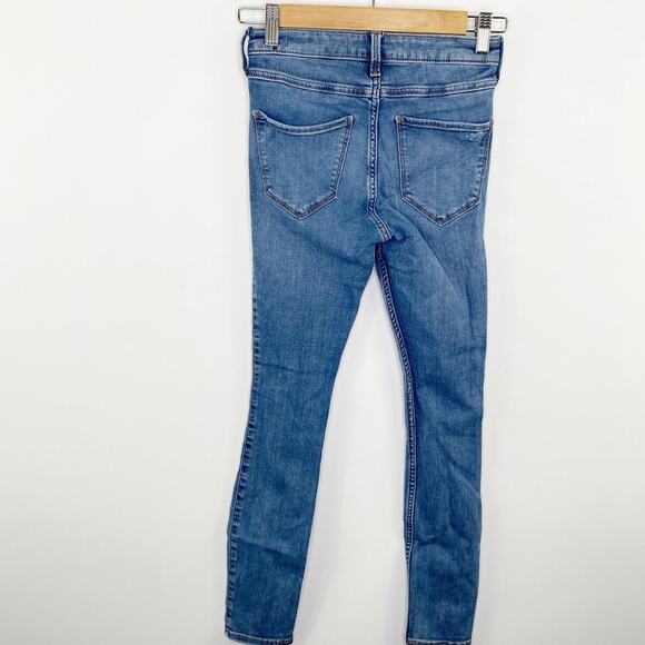 Hollister High-Rise Crop Jean Leggings Jeggings Women's Size 0 Short 0S 24 x 24 - Picture 2 of 9